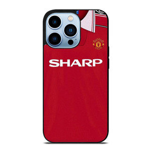 MANCHESTER UNITED FC CLASSIC JERSEY SHARP iPhone 13 Pro Max Case Cover