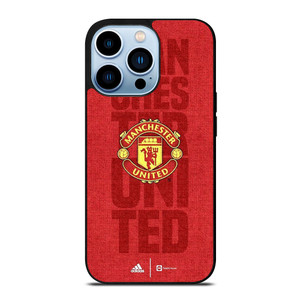 MANCHESTER UNITED FC FOOTBALL LOGO RED DEVILS ICON iPhone 13 Pro Max Case Cover