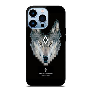 MARCELO BURLON WOLF LOGO iPhone 13 Pro Max Case Cover