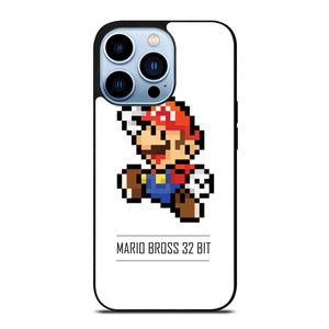 MARIO BROSS PIXEL 32 BIT iPhone 13 Pro Max Case Cover