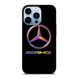MERCEDEZ BENS LOGO RAINBOW iPhone 13 Pro Max Case Cover