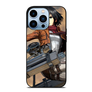 MIKASA ACKERMAN ATTACK ON TITAN iPhone 13 Pro Max Case Cover