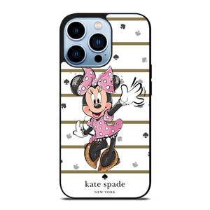 MINNIE MOUSE DISNEY KATE SPADE NEW YORK LOGO iPhone 13 Pro Max Case Cover