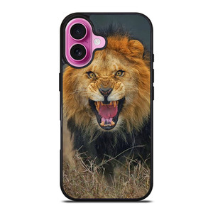 ANGRY MAD LION FACE iPhone 16 Plus Case Cover ANGRY MAD LION FACE iPhone 16 Plus Case Cover