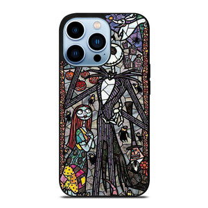NIGHTMARE BEFORE CHRISTMAS ART GLASS iPhone 13 Pro Max Case Cover