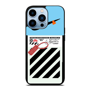 NIKE AIR JORDAN OFF WHITE BLUE WHITE iPhone 13 Pro Max Case Cover