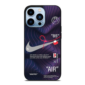 NIKE AIR JORDAN OFF WHITE PURPLE iPhone 13 Pro Max Case Cover