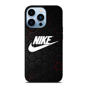 NIKE LOGO HEXAGONAL METAL iPhone 13 Pro Max Case Cover
