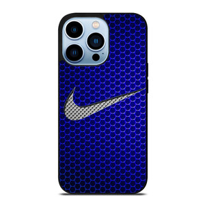 NIKE LOGOMETAL BLUE iPhone 13 Pro Max Case Cover