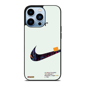 OFF WHITE FOR NIKE AIR JORDAN LOGO iPhone 13 Pro Max Case Cover