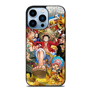 ONE PIECCE LUFFY AND FRIENDS iPhone 13 Pro Max Case Cover