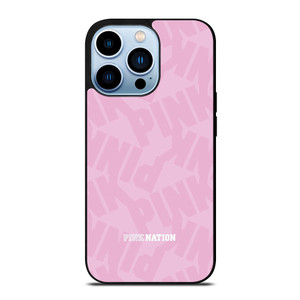 PINK NATION VICTORIA'S SECRET LOGO ICON iPhone 13 Pro Max Case Cover