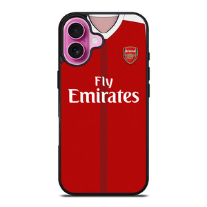ARSENAL FC JERSEY iPhone 16 Plus Case Cover ARSENAL FC JERSEY iPhone 16 Plus Case Cover