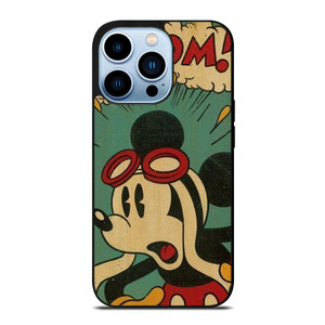 RETRO MICKEY MOUSE DISNEY BOOM iPhone 13 Pro Max Case Cover
