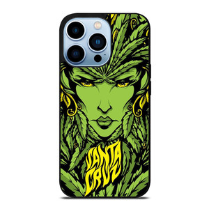 SANTA CRUZ SKATEBOARD LADY LEAFS iPhone 13 Pro Max Case Cover