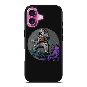 ASTRONAUT SKATEBOARDER iPhone 16 Plus Case Cover