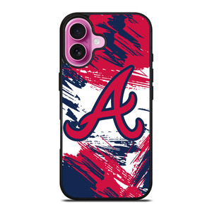ATLANTA BRAVES LOGO BASEBALL TEAM ICON iPhone 16 Plus Case Cover ATLANTA BRAVES LOGO BASEBALL TEAM ICON iPhone 16 Plus Case Cover