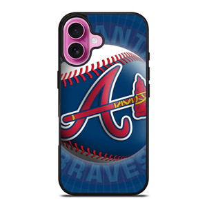 ATLANTA BRAVES LOGO MLB BASEBALL TEAM ICON iPhone 16 Plus Case Cover ATLANTA BRAVES LOGO MLB BASEBALL TEAM ICON iPhone 16 Plus Case Cover