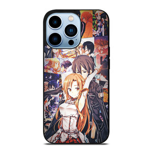 SWORD ART ONLINE KIRITO AND ASUNA iPhone 13 Pro Max Case Cover