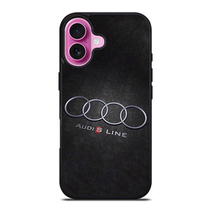 AUDI CAR LOGO S LINE iPhone 16 Plus Case Cover