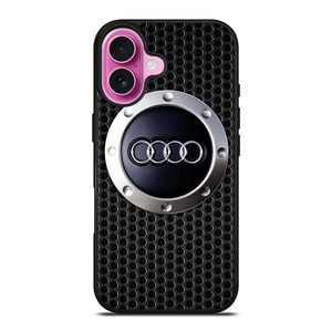 AUDI CAR LOGO iPhone 16 Plus Case Cover AUDI CAR LOGO iPhone 16 Plus Case Cover