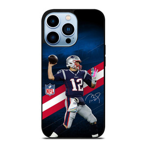 TOM BRADY NEW ENGLAND PATRIOT NFL iPhone 13 Pro Max Case Cover