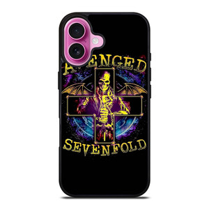 AVENGED SEVENFOLD BAND LOGO SKULL iPhone 16 Plus Case Cover AVENGED SEVENFOLD BAND LOGO SKULL iPhone 16 Plus Case Cover
