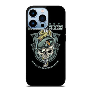 US ARMY SPECIAL FORCES LOGO SKULL iPhone 13 Pro Max Case Cover