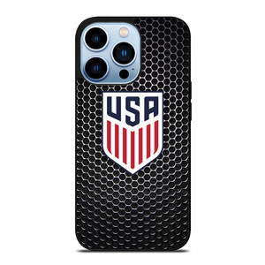 USA SOCCER LOGO CARBON iPhone 13 Pro Max Case Cover