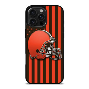 CLEVELAND BROWNS FLAG iPhone 16 Pro Max Case Cover CLEVELAND BROWNS FLAG iPhone 16 Pro Max Case Cover