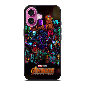 AVENGERS INFINITY WAR 4 iPhone 16 Plus Case Cover