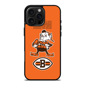 CLEVELAND BROWNS LOGO iPhone 16 Pro Max Case Cover CLEVELAND BROWNS LOGO iPhone 16 Pro Max Case Cover