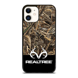 CAMO REALTREE BROWNING LOGO iPhone 12 Case Cover