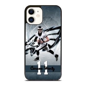 CARSON WENTZ 11 PHILADELPHIA EAGLES iPhone 12 Case Cover