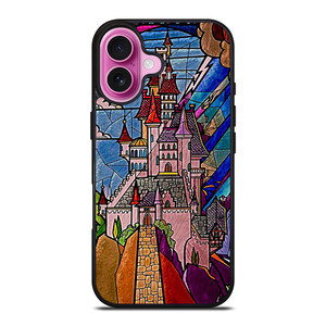 BEAUTY AND THE BEAST CASTLE DISNEY iPhone 16 Plus Case Cover BEAUTY AND THE BEAST CASTLE DISNEY iPhone 16 Plus Case Cover