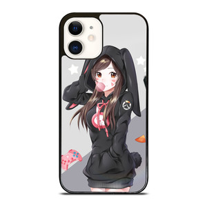 D.VA OVERWATCH BUNNY GUM iPhone 12 Case Cover