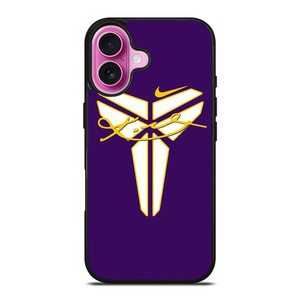 BLACK MAMBA LOGO KOBE BRYANT SIGNATURE iPhone 16 Plus Case Cover BLACK MAMBA LOGO KOBE BRYANT SIGNATURE iPhone 16 Plus Case Cover