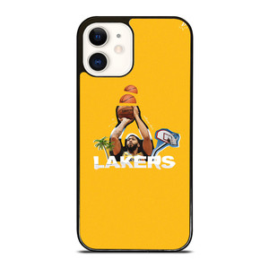 LA LAKERS EARVIN JOHNSON ART iPhone 12 Case Cover