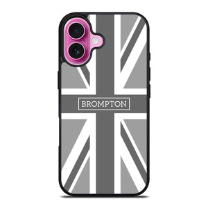 BROMPTON BIKE BRITISH BLACK WHITE iPhone 16 Plus Case Cover