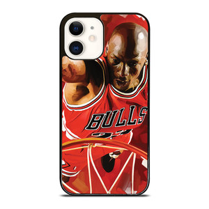 MICHAEL JORDAN ARTWORK iPhone 12 Case Cover