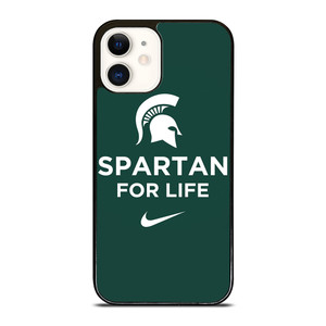 MICHIGAN STATE SPARTAN FOR LIFE iPhone 12 Case Cover