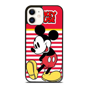 MICKEY MOUSE STRIPE DISNEY iPhone 12 Case Cover