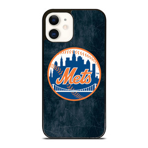 NEW YORK METS BASEBALL LOGO iPhone 12 Case Cover
