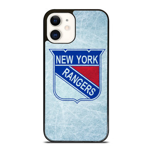 NEW YORK RANGERS NHL ICE LOGO iPhone 12 Case Cover