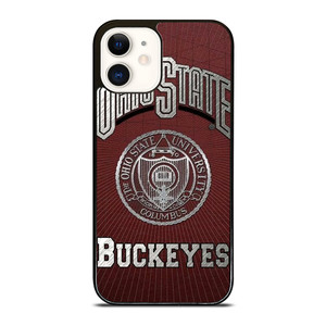 OHIE STATE BUCKEYES UNIVERSITY LOGO iPhone 12 Case Cover