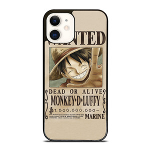 ONE PIECE MONKEY D LUFFY WANTED iPhone 12 Case Cover