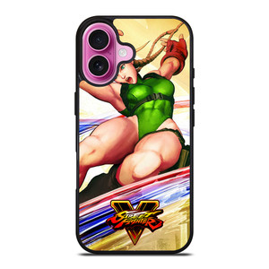 CAMMY STREET FIGHTER V iPhone 16 Plus Case Cover