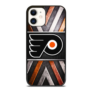PHILADELPIA FLYERS METAL LOGO iPhone 12 Case Cover