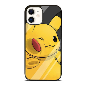 PIKACHU POKEMON CUTE iPhone 12 Case Cover