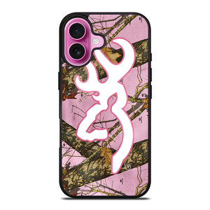 CAMO BROWNING PINK iPhone 16 Plus Case Cover CAMO BROWNING PINK iPhone 16 Plus Case Cover